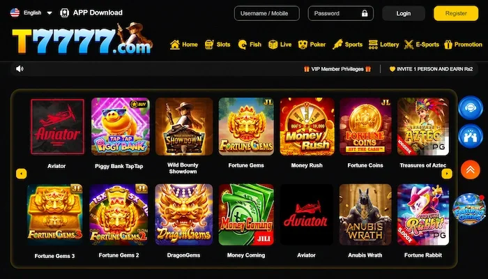 T7777 Game
